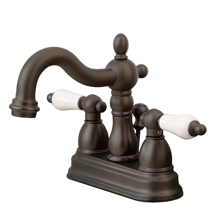 Kingston Brass KS1605PL 4" Centerset Bathroom Faucet, Oil Rubbed Bronze KS1605PL